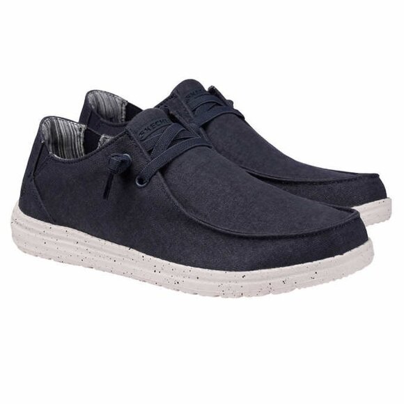 Skechers Other - Skechers Men's Relaxed Fit Slip-On Blue Shoes